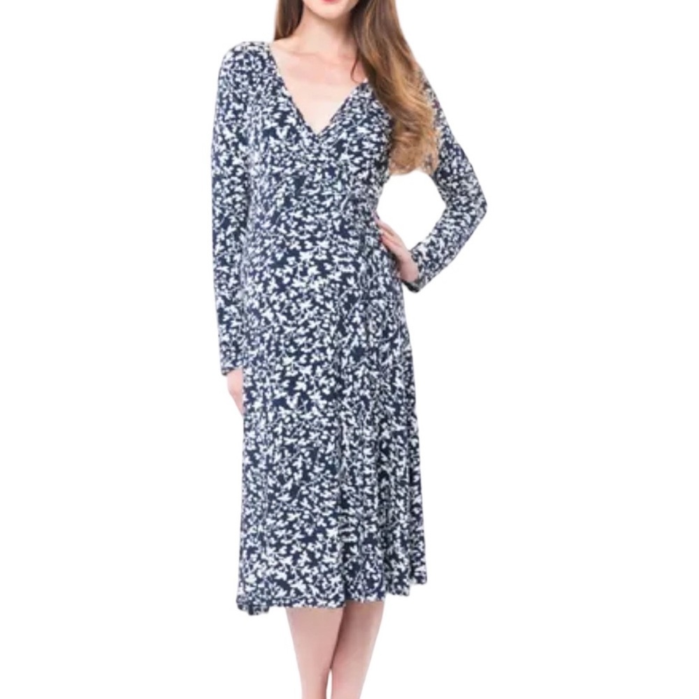 Nom maternity wrap dress size small